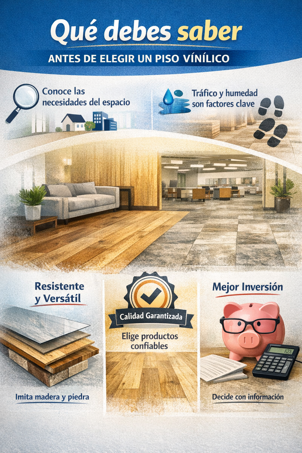 distribuidores de piso en vinilo, que debes saber antes de elegir tu piso de vinilo