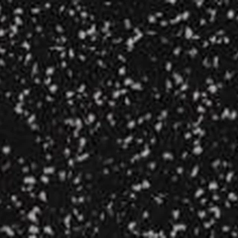 Textura de rollo de caucho negro con chispas grises para gimnasio